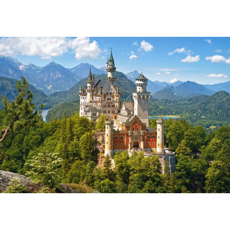 CASTORLAND Puzzle Výhled na zámek Neuschwanstein 500 dílků