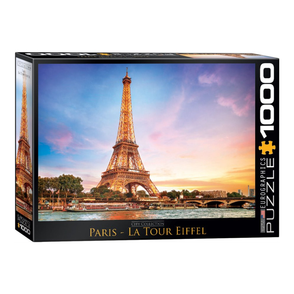 EUROGRAPHICS Puzzle Eiffelova věž, Paříž 1000 dílků