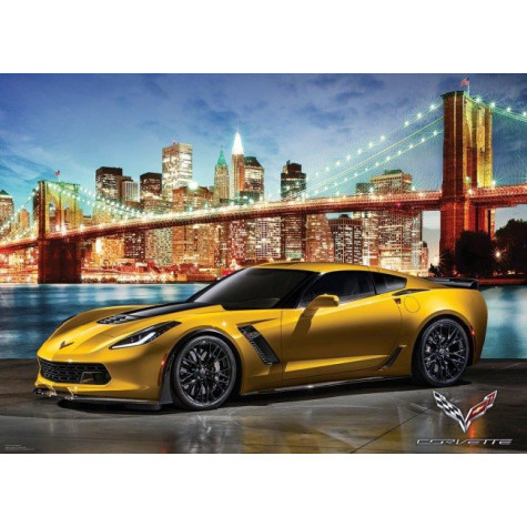 EUROGRAPHICS Puzzle Chevrolet Corvette Z06 1000 dílků ~ 2