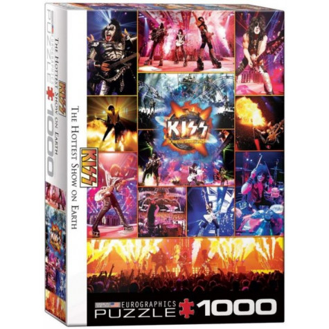 EUROGRAPHICS Puzzle Kiss: Nejžhavější show na světě 1000 dílků ~ 1