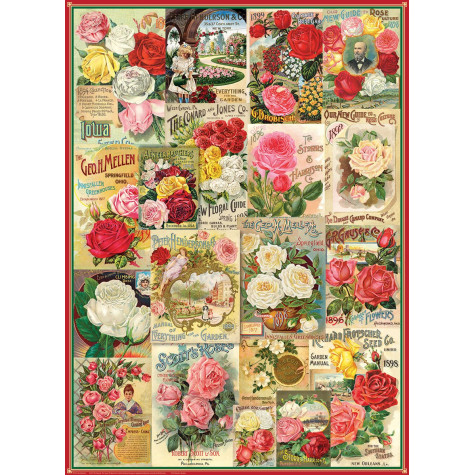 EUROGRAPHICS Puzzle Katalog semínek: Růže 1000 dílků ~ 2