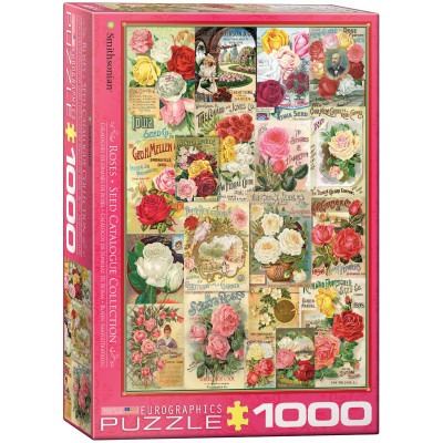 EUROGRAPHICS Puzzle Katalog semínek: Růže 1000 dílků