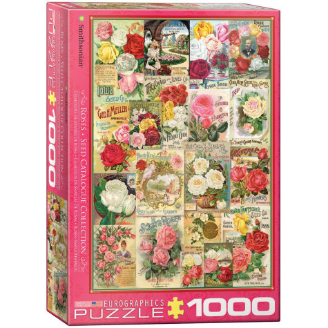 EUROGRAPHICS Puzzle Katalog semínek: Růže 1000 dílků