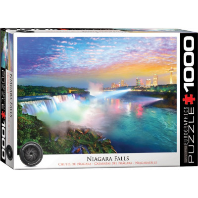EUROGRAPHICS Puzzle Niagarské vodopády 1000 dílků