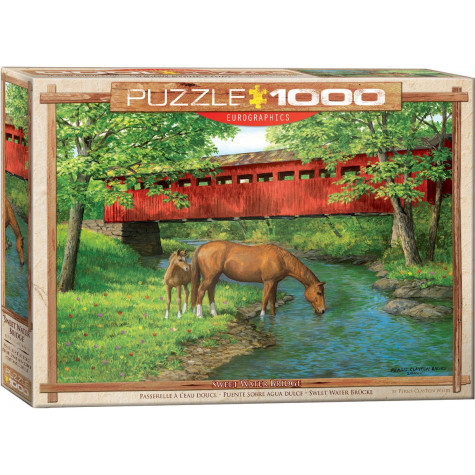 EUROGRAPHICS Puzzle Most u Sweet Water 1000 dílků