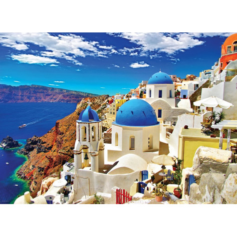 EUROGRAPHICS Puzzle Oia, Santorini, Řecko 1000 dílků