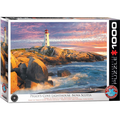 EUROGRAPHICS Puzzle Peggy's Cove Lighthouse, Nové Skotsko 1000 dílků