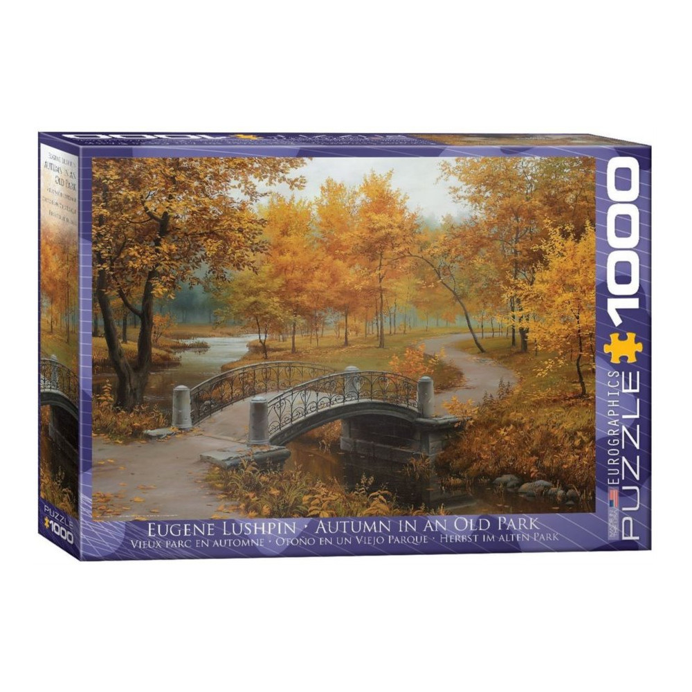 EUROGRAPHICS Puzzle Podzim ve starém parku 1000 dílků