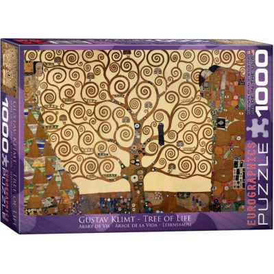 EUROGRAPHICS Puzzle Gustav Klimt Strom života 1000 dílků