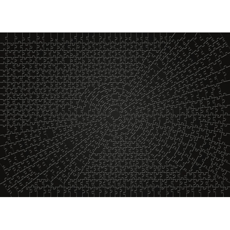 RAVENSBURGER Puzzle KRYPT (barva černá) 736 dílků ~ 2