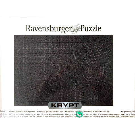 RAVENSBURGER Puzzle KRYPT (barva černá) 736 dílků ~ 3