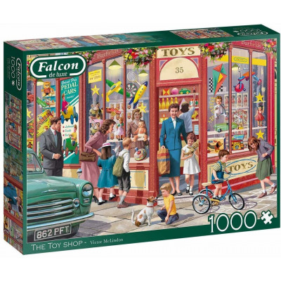 FALCON , JUMBO Puzzle Hračkářství 1000 dílků