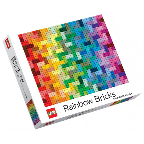 Puzzle LEGO® Rainbow Bricks 1000 dílků ~ 2
