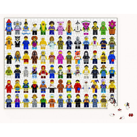 Puzzle LEGO® Minifigurky 1000 dílků ~ 2