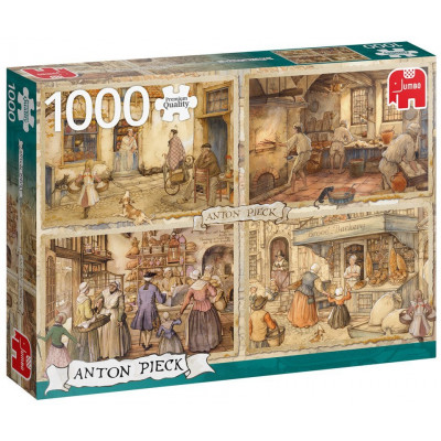 JUMBO Puzzle Pekaři z 19. století 1000 dílků