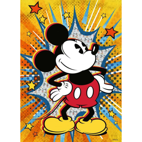 RAVENSBURGER Puzzle Retro Mickey Mouse 1000 dílků ~ 2