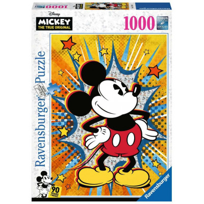 RAVENSBURGER Puzzle Retro Mickey Mouse 1000 dílků