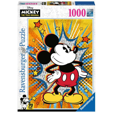 RAVENSBURGER Puzzle Retro Mickey Mouse 1000 dílků ~ 1