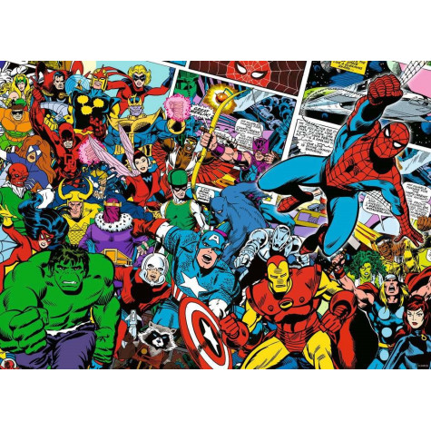 RAVENSBURGER Puzzle Marvel výzva 1000 dílků