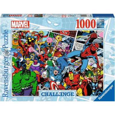 RAVENSBURGER Puzzle Marvel výzva 1000 dílků