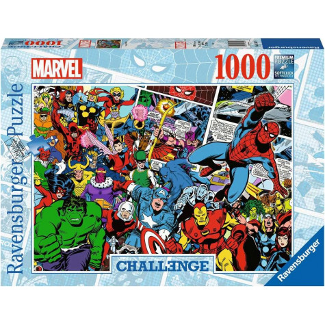 RAVENSBURGER Puzzle Marvel výzva 1000 dílků