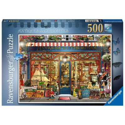 RAVENSBURGER Puzzle Obchůdek se starožitnostmi 500 dílků