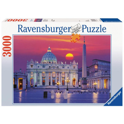 RAVENSBURGER Puzzle Bazilika svatého Petra, Řím 3000 dílků