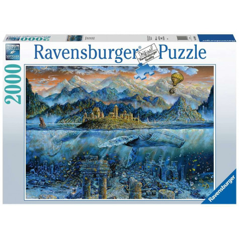 RAVENSBURGER Puzzle Moudrá velryba 2000 dílků