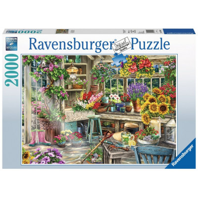 RAVENSBURGER Puzzle Zahradníkův ráj 2000 dílků