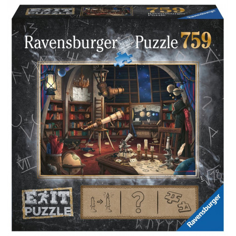 RAVENSBURGER Únikové EXIT puzzle Observatoř 759 dílků ~ 1