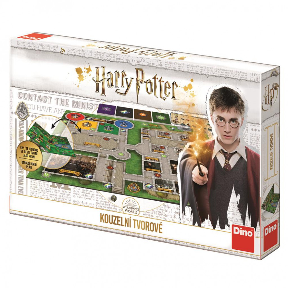 Dino Harry Potter: Kouzelní tvorové společenská hra