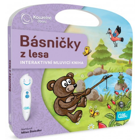 Albi Kouzelné čtení - Kniha Básničky z lesa ~ 1