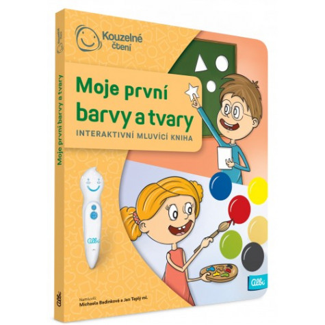 Albi Kouzelné čtení - Kniha Moje první barvy a tvary