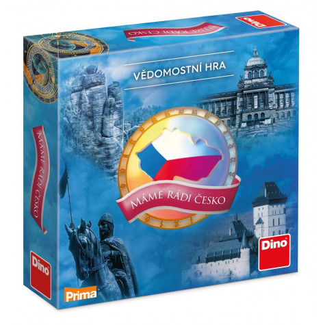Dino Máme rádi Česko Rodinná hra ~ 2