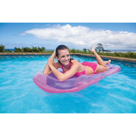Intex 59895 Lehátko nafukovací s průzorem 188x71cm - růžové ~ 4