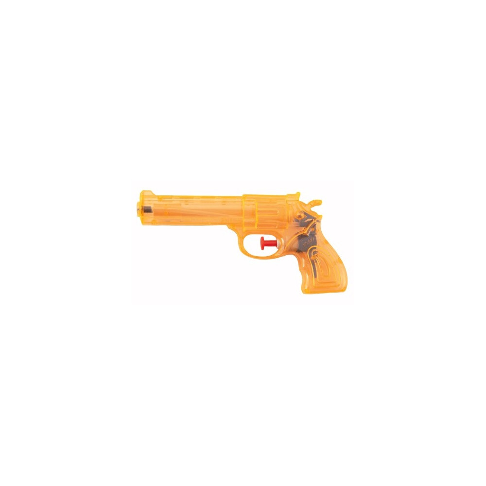Vodní pistole plast 17cm - oranžová