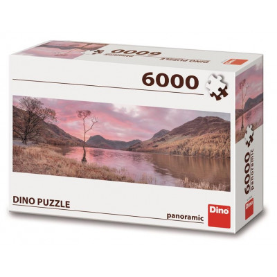 Dino Jezero v horách puzzle 6000 dílků