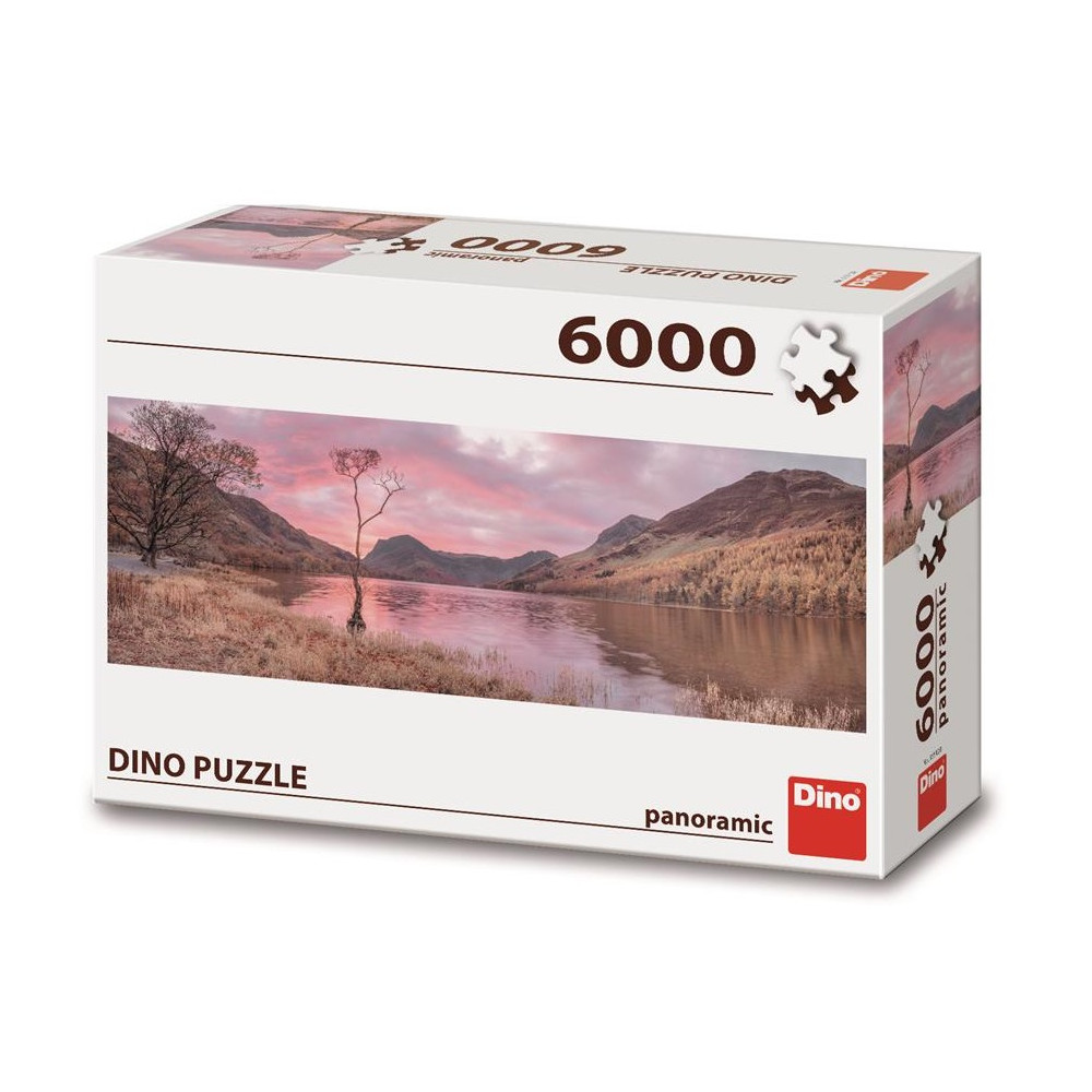 Dino Jezero v horách puzzle 6000 dílků
