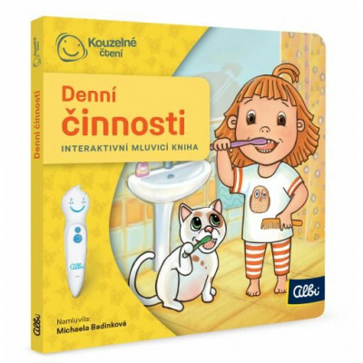 Albi Kouzelné čtení - Minikniha pro nejmenší  - Denní činnosti