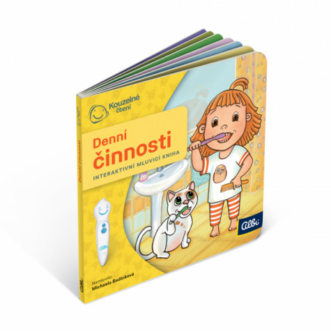 Albi Kouzelné čtení - Minikniha pro nejmenší - Denní činnosti ~ 4