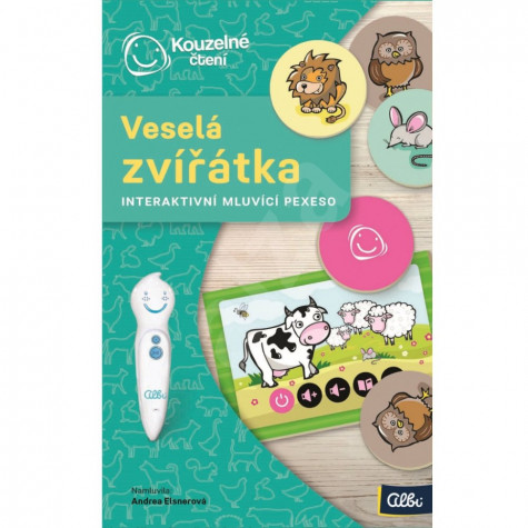 Albi Kouzelné čtení - Pexeso - Veselá zvířátka