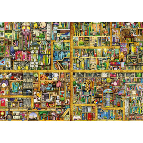 RAVENSBURGER Puzzle Kouzelná knihovna 18000 dílků ~ 2