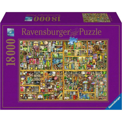 RAVENSBURGER Puzzle Kouzelná knihovna 18000 dílků ~ 1