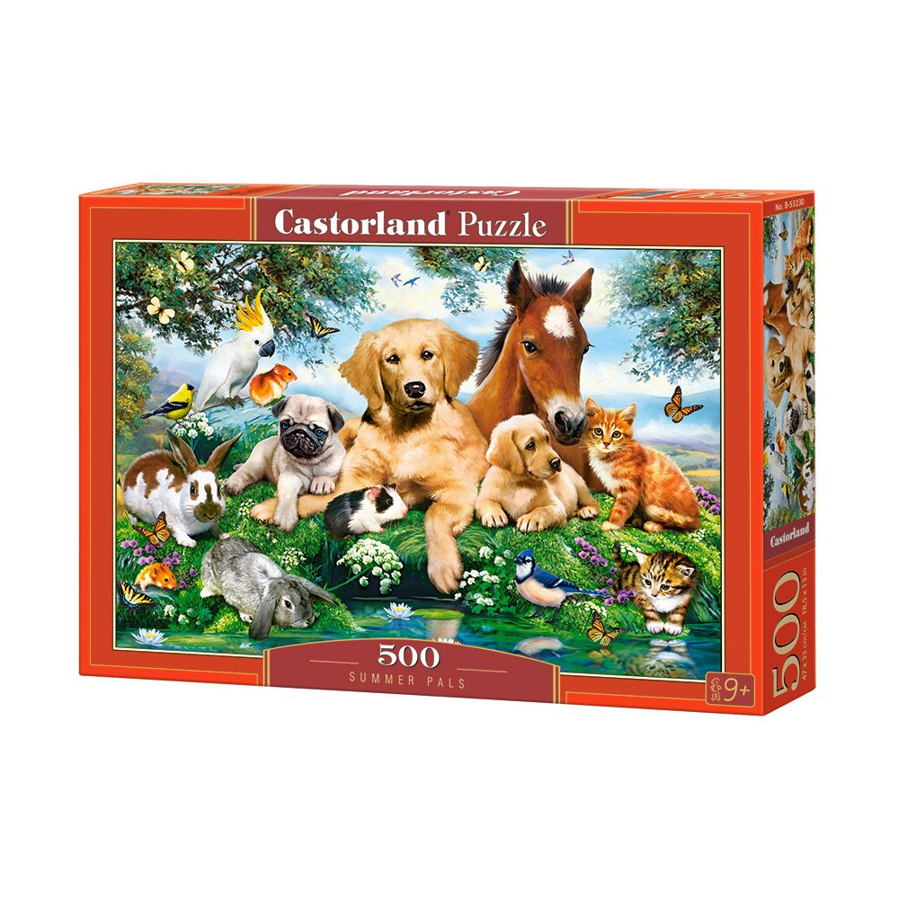 CASTORLAND Puzzle Letní přátelé 500 dílků