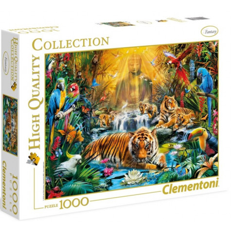 CLEMENTONI Puzzle Mystičtí tygři 1000 dílků