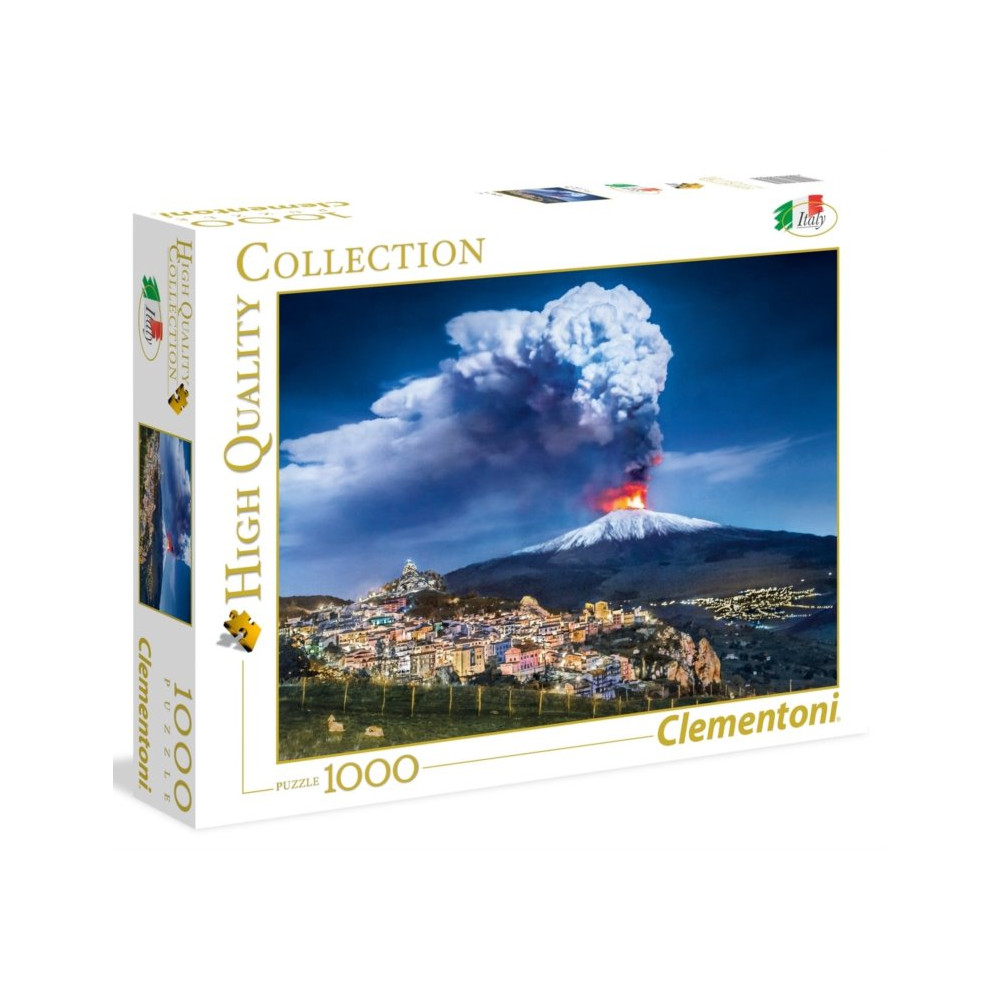 CLEMENTONI Puzzle Etna, Itálie 1000 dílků