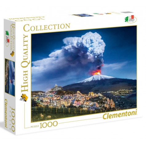 CLEMENTONI Puzzle Etna, Itálie 1000 dílků