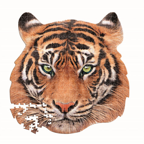 EDUCA Tvarové puzzle Tygr 375 dílků