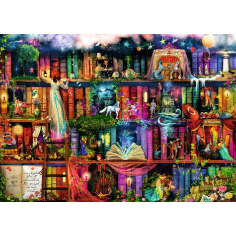 RAVENSBURGER Puzzle Pohádková knihovna 1000 dílků ~ 2
