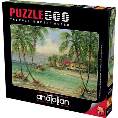 ANATOLIAN Puzzle Bungalov 500 dílků